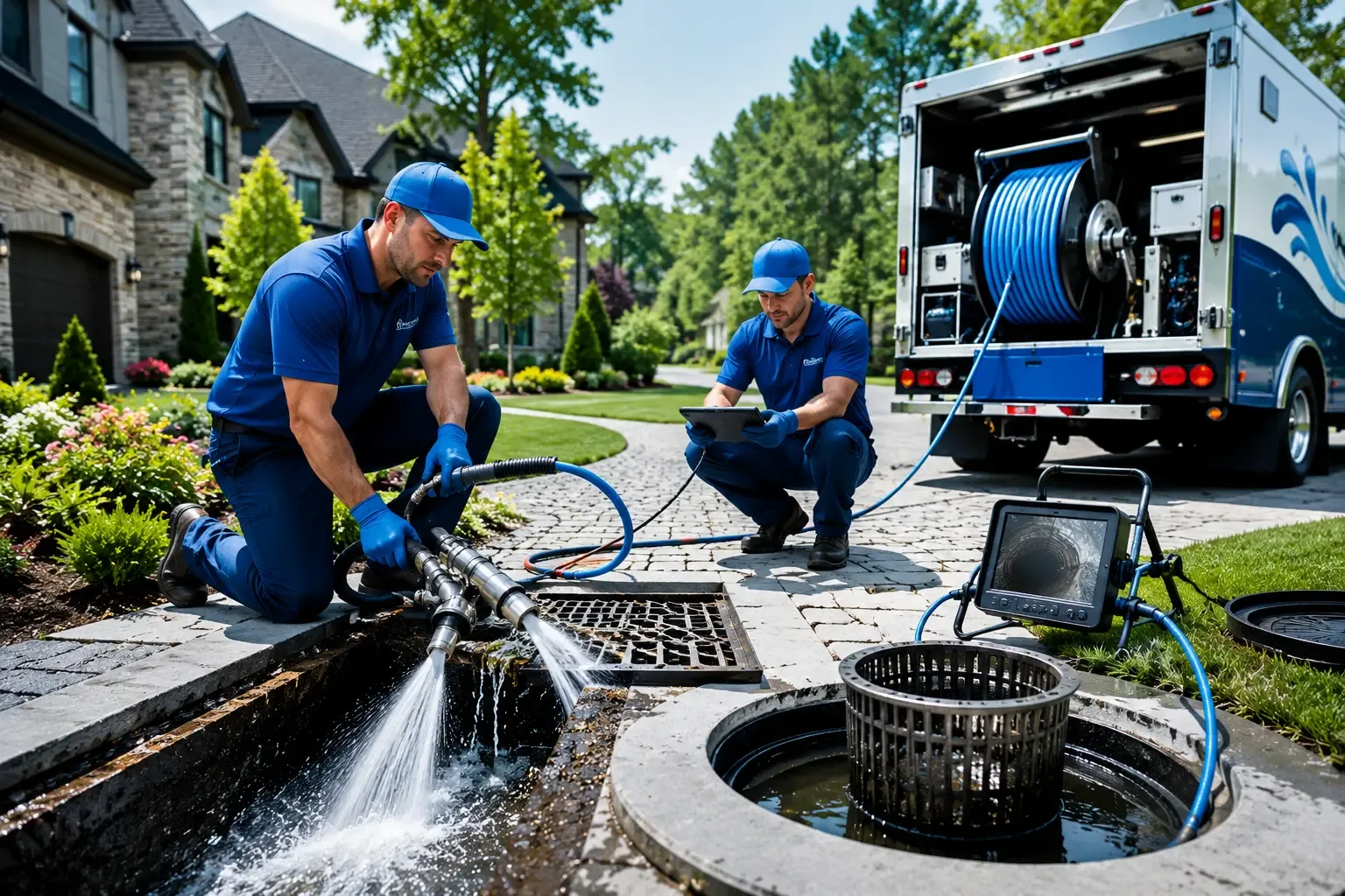 Local outdoor drain cleaning professionals in Bruceville, TX
