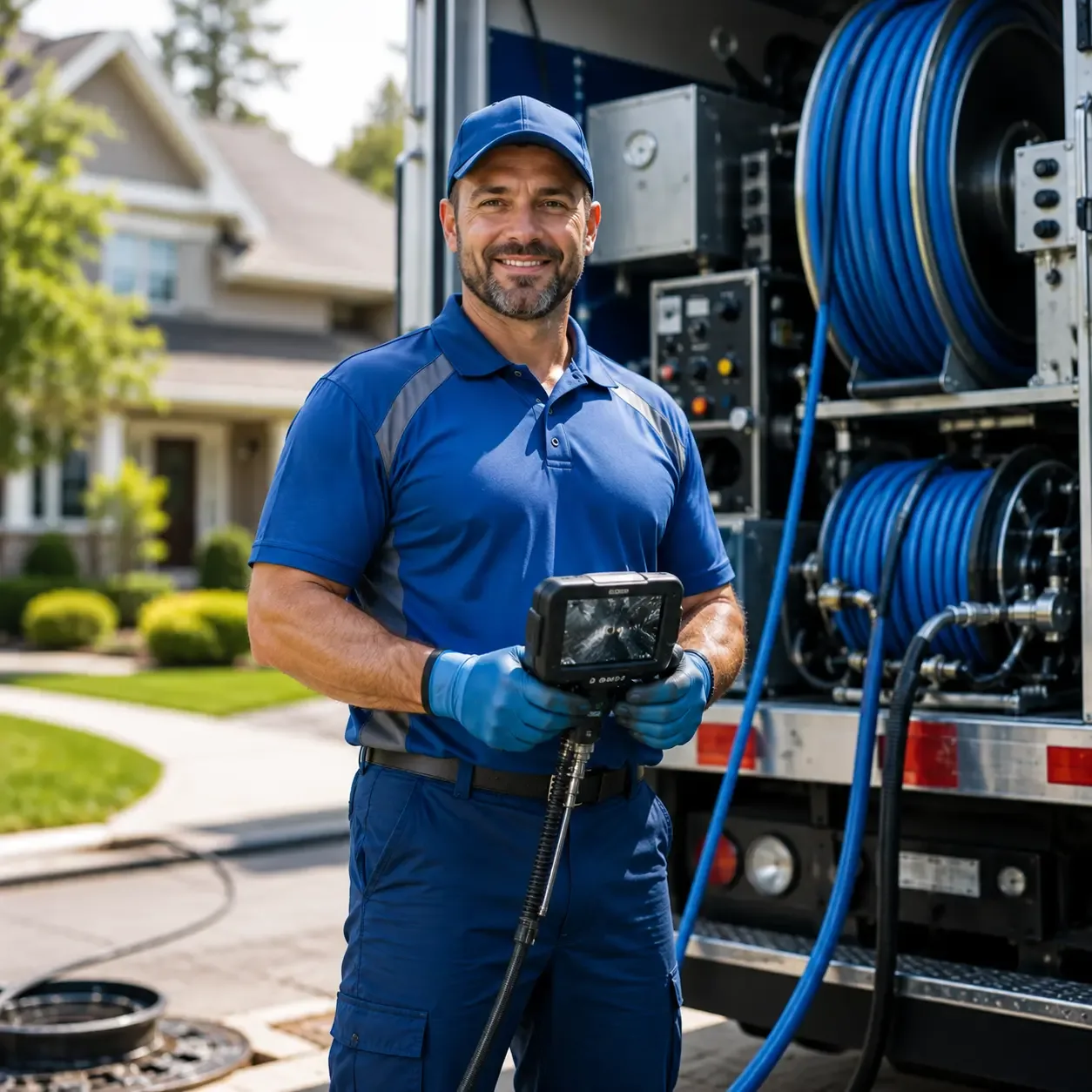 Local outdoor drain cleaning specialists in Bruceville, TX